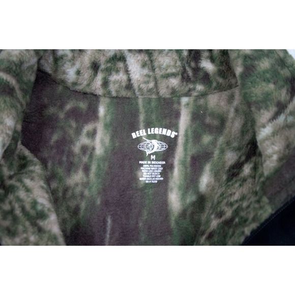 Reel Legends Camouflage Hunting Fleece Jacket - Picture 5 of 5